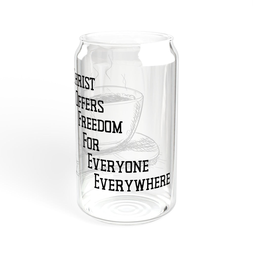 C.O.F.F.E.E Sipper Glass