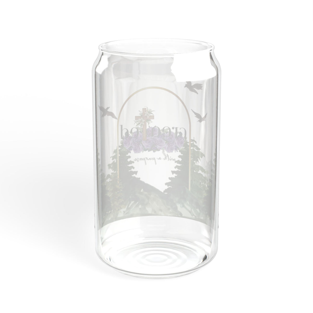 Created With A Purpose Sipper Glass
