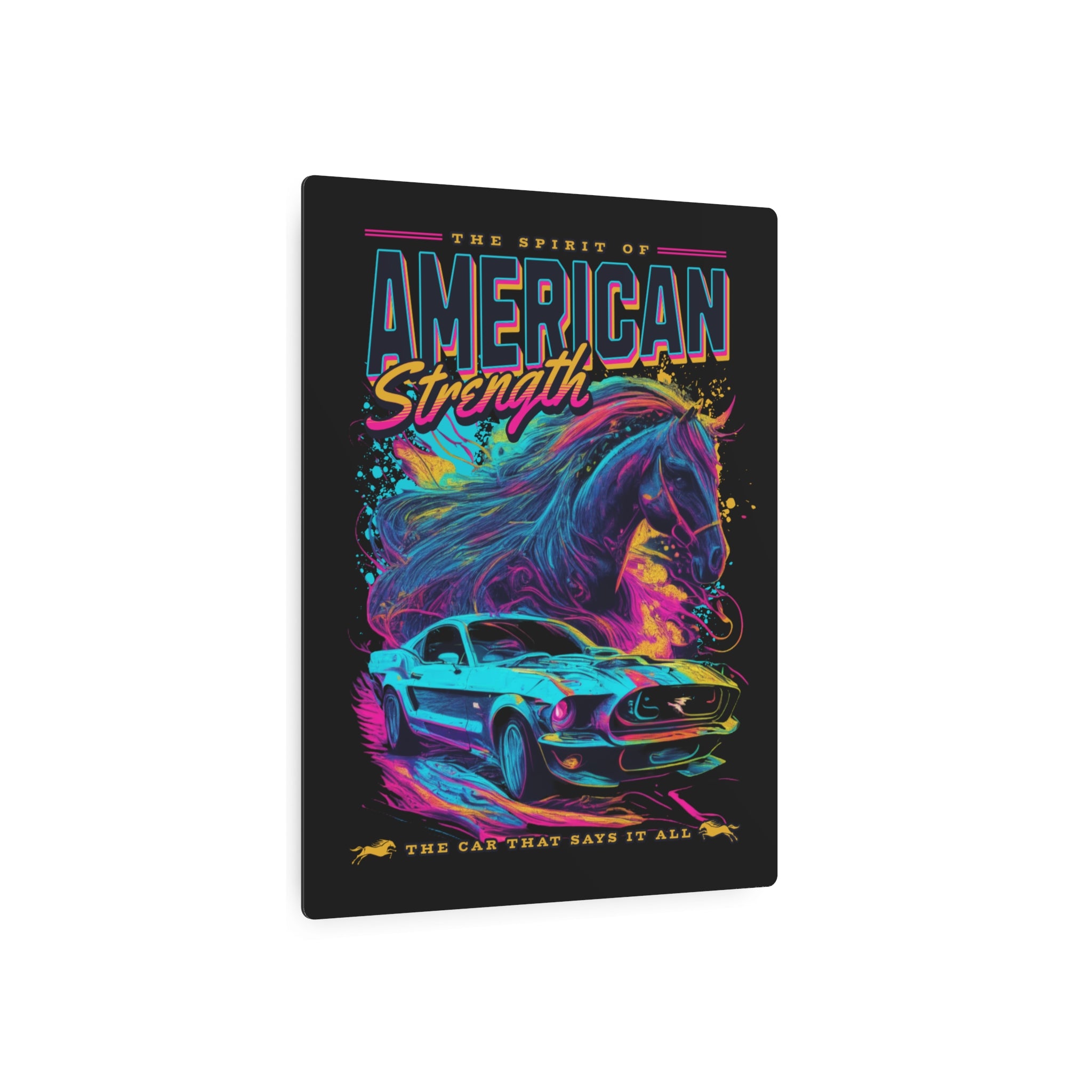 'The Spirit of American Strength' Vintage Wall Art