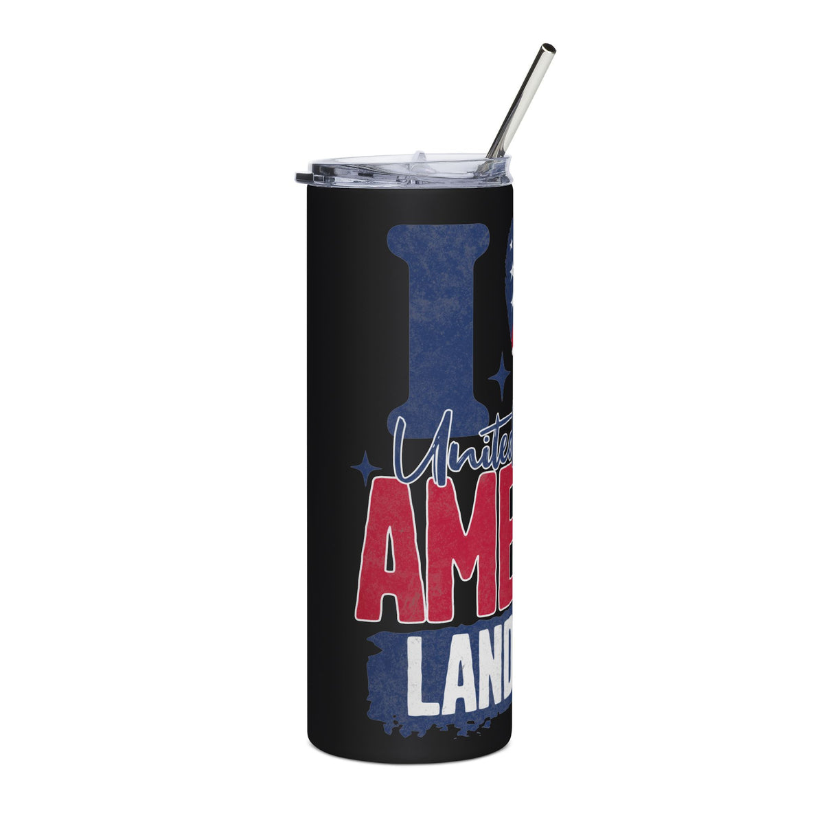 "I Love America" Flag Tumbler (20oz.)