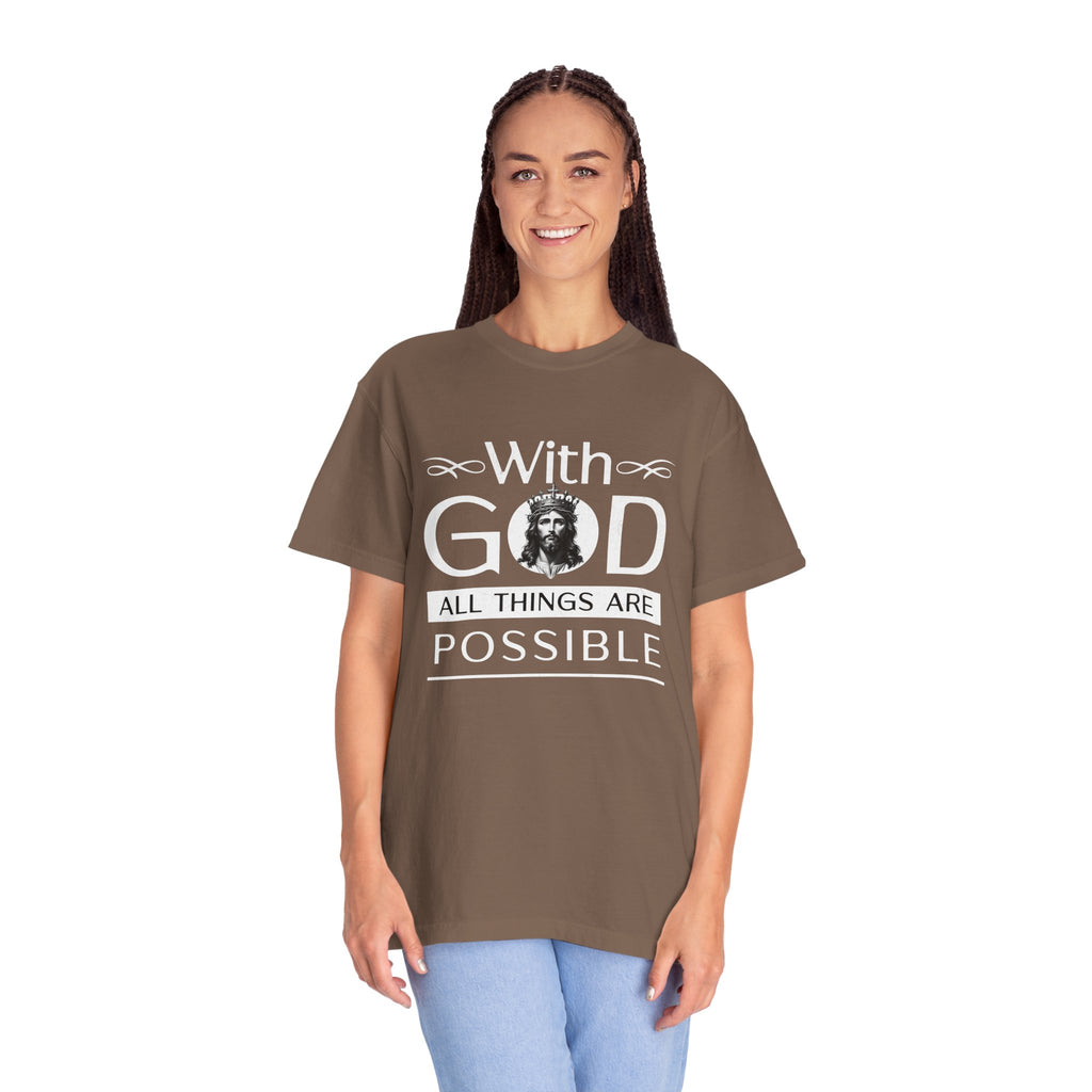 With God All Things...T‑Shirt