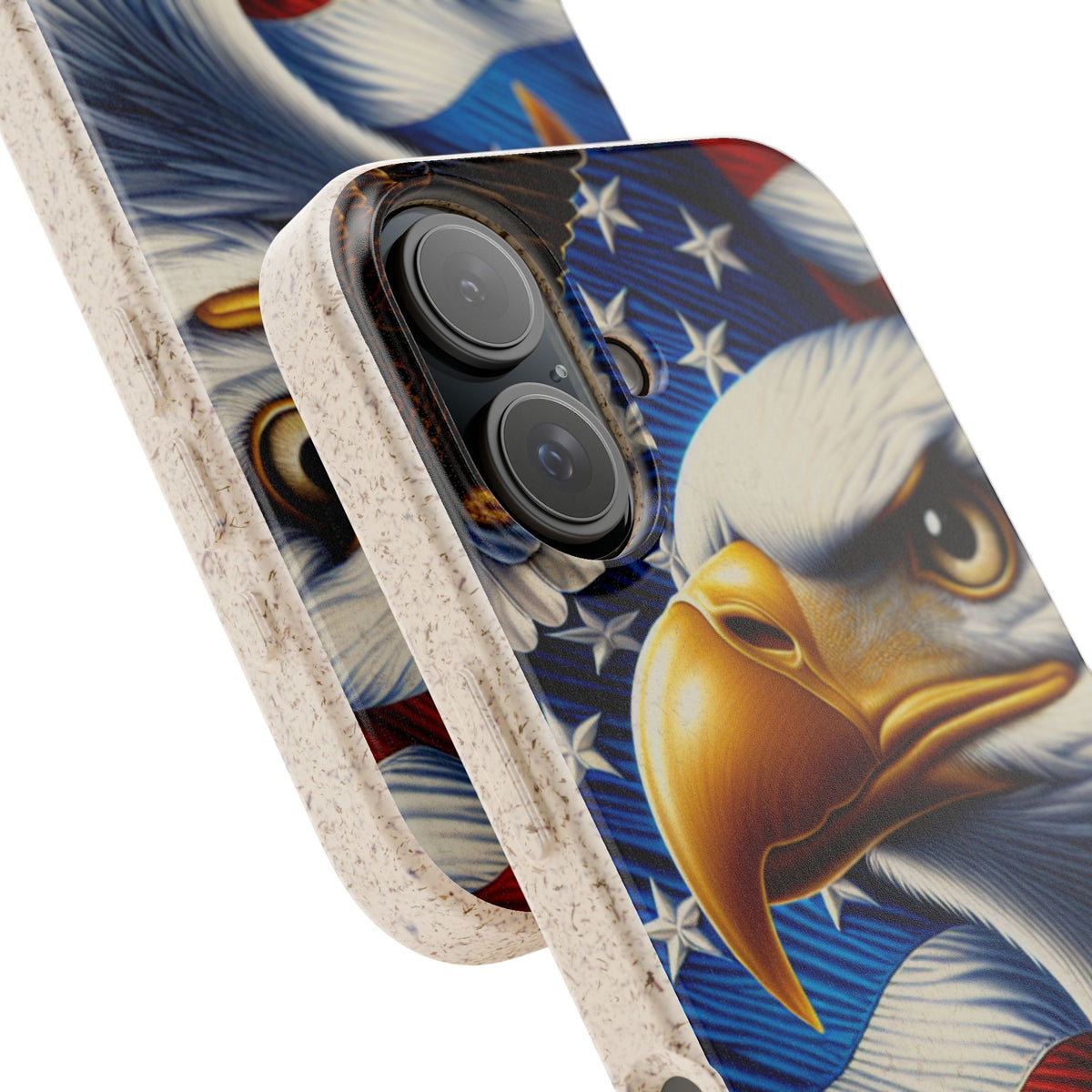Patriotic Eagle Phone Case (Biodegradable)