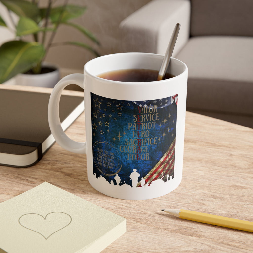 Patriotic Mug for Heroes