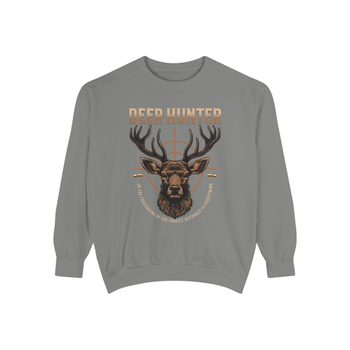 Deer Hunter with Bullets Crewneck