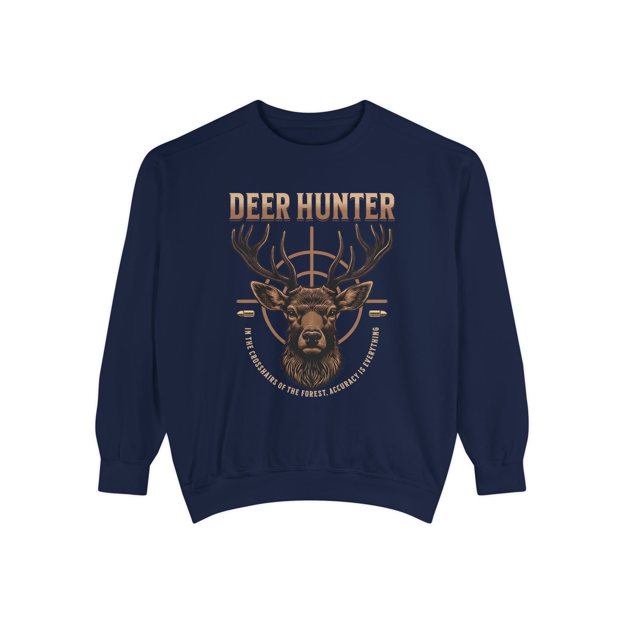 Deer Hunter with Bullets Crewneck