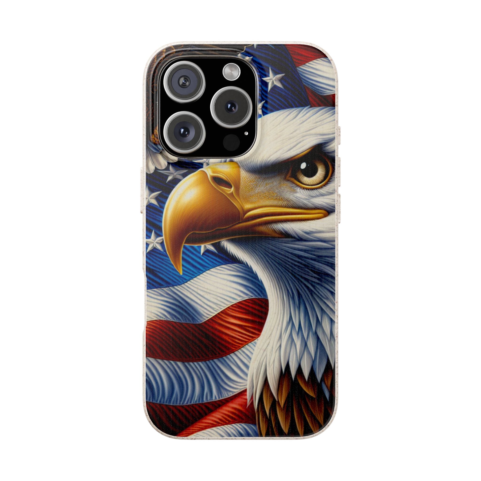 Patriotic Eagle Phone Case (Biodegradable)