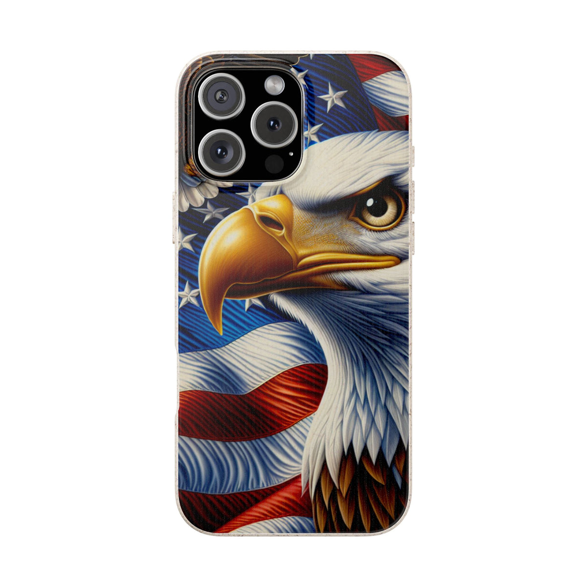 Patriotic Eagle Phone Case (Biodegradable)