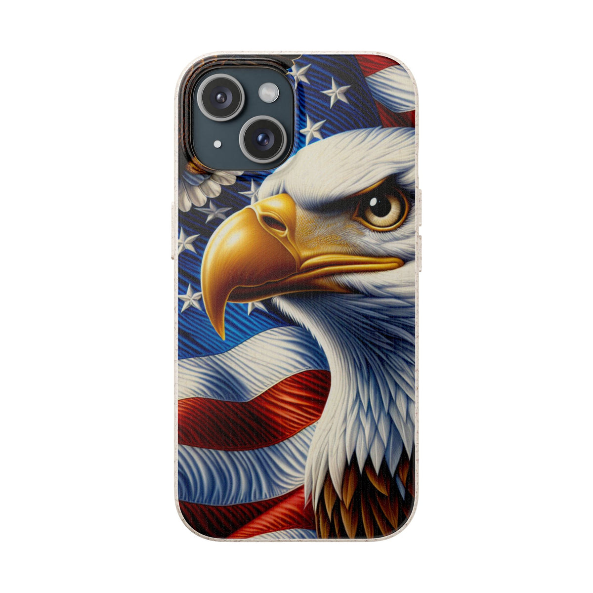 Patriotic Eagle Phone Case (Biodegradable)