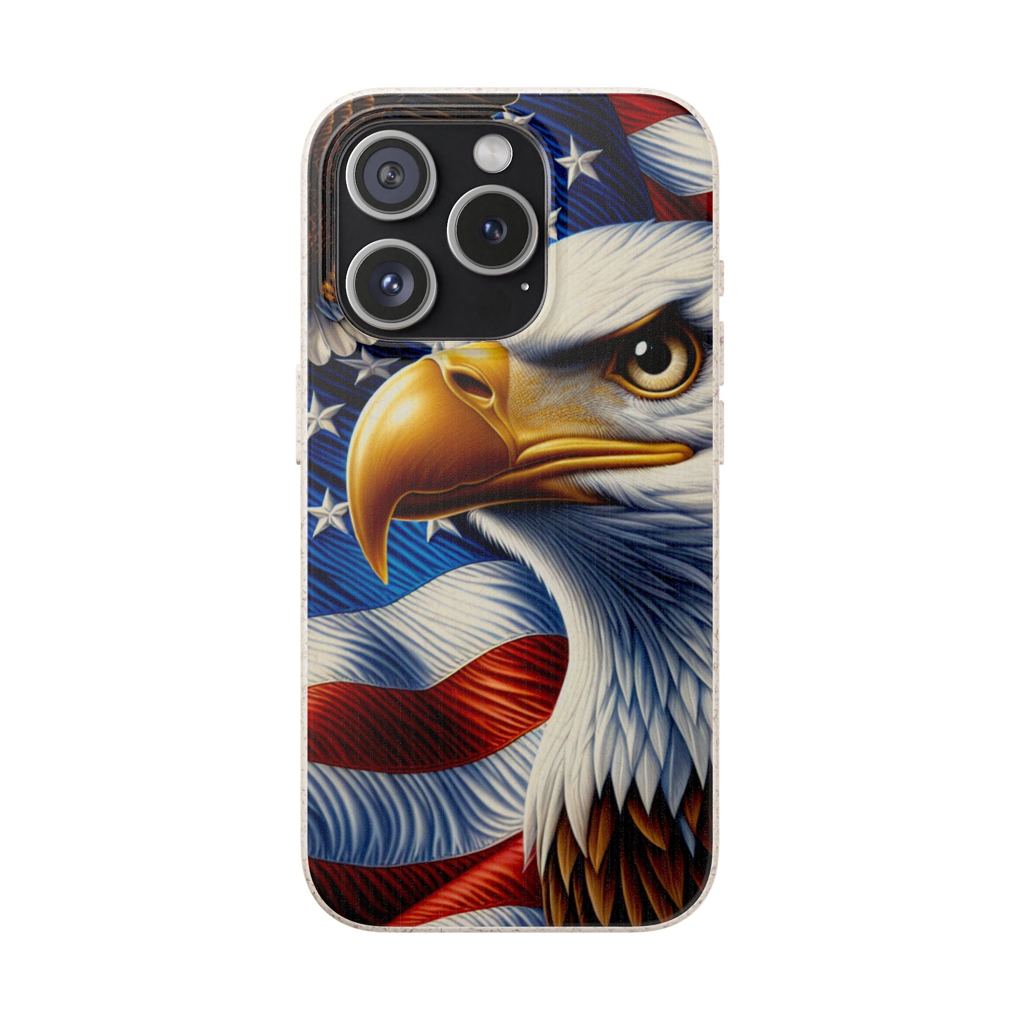 Patriotic Eagle Phone Case (Biodegradable)