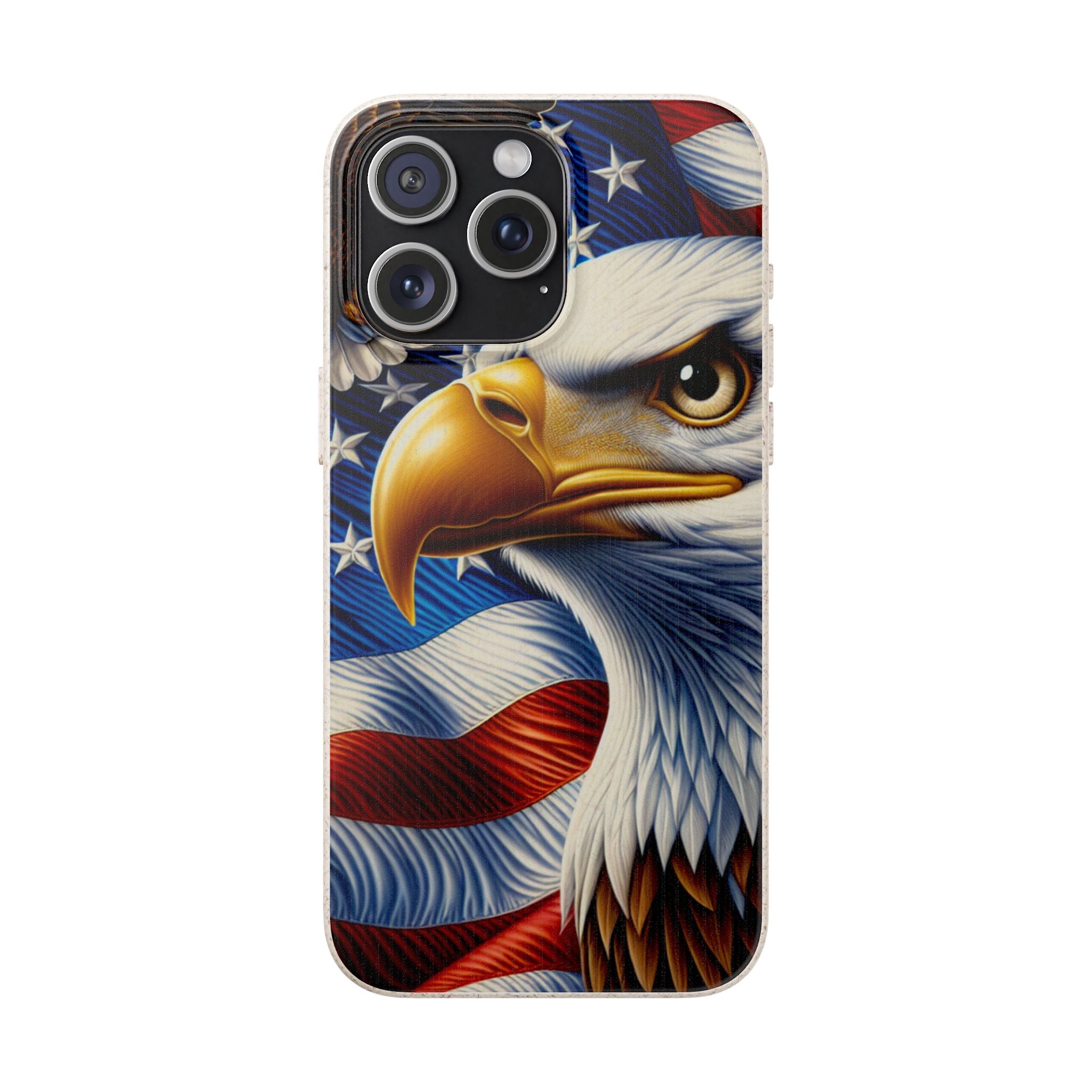 Patriotic Eagle Phone Case (Biodegradable)