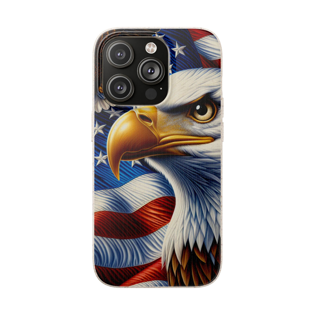 Patriotic Eagle Phone Case (Biodegradable)