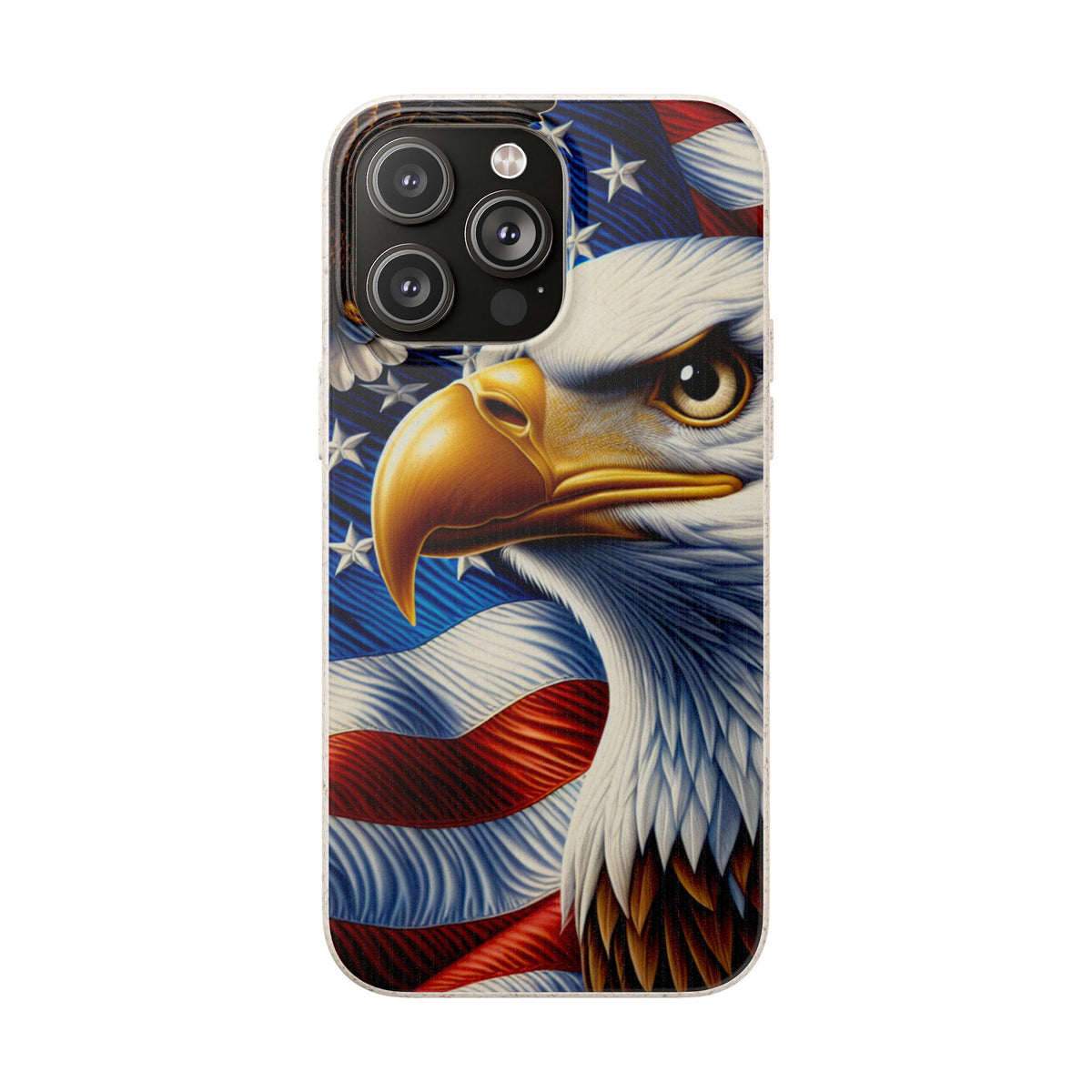 Patriotic Eagle Phone Case (Biodegradable)