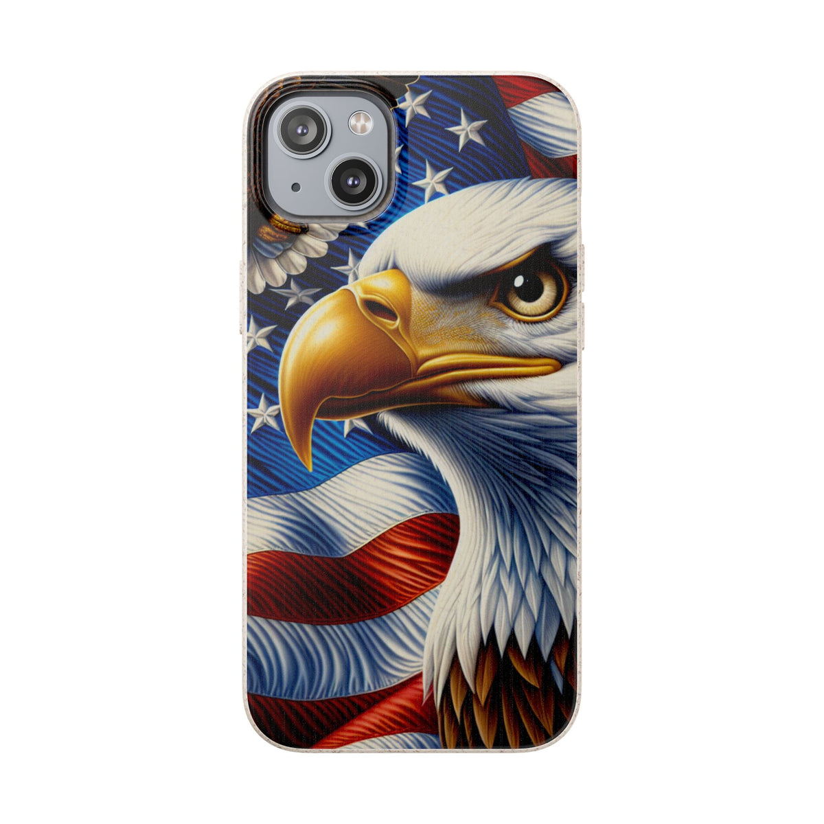 Patriotic Eagle Phone Case (Biodegradable)