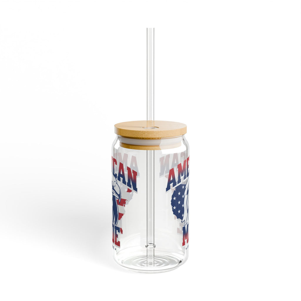 American Made Eagle Sipper Glass (16oz)