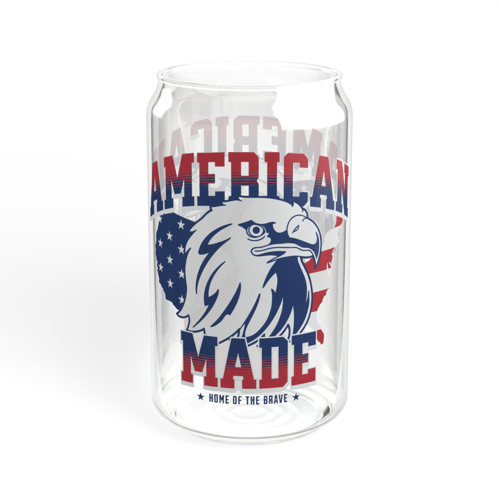 American Made Eagle Sipper Glass (16oz)