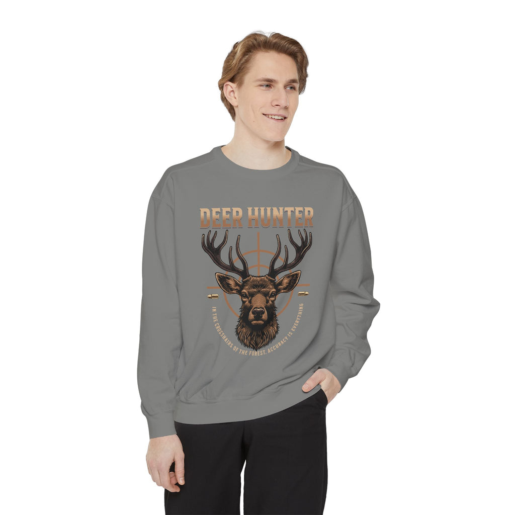 Deer Hunter with Bullets Crewneck