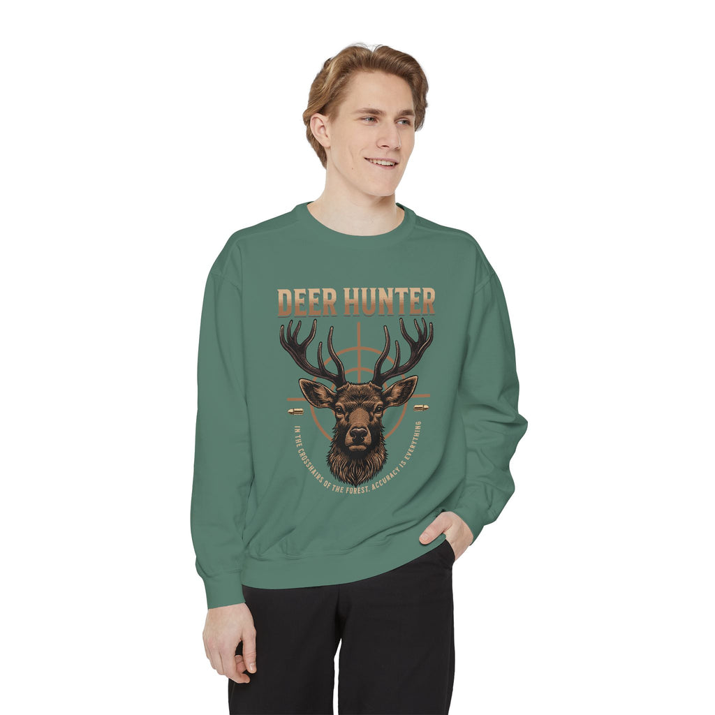 Deer Hunter with Bullets Crewneck