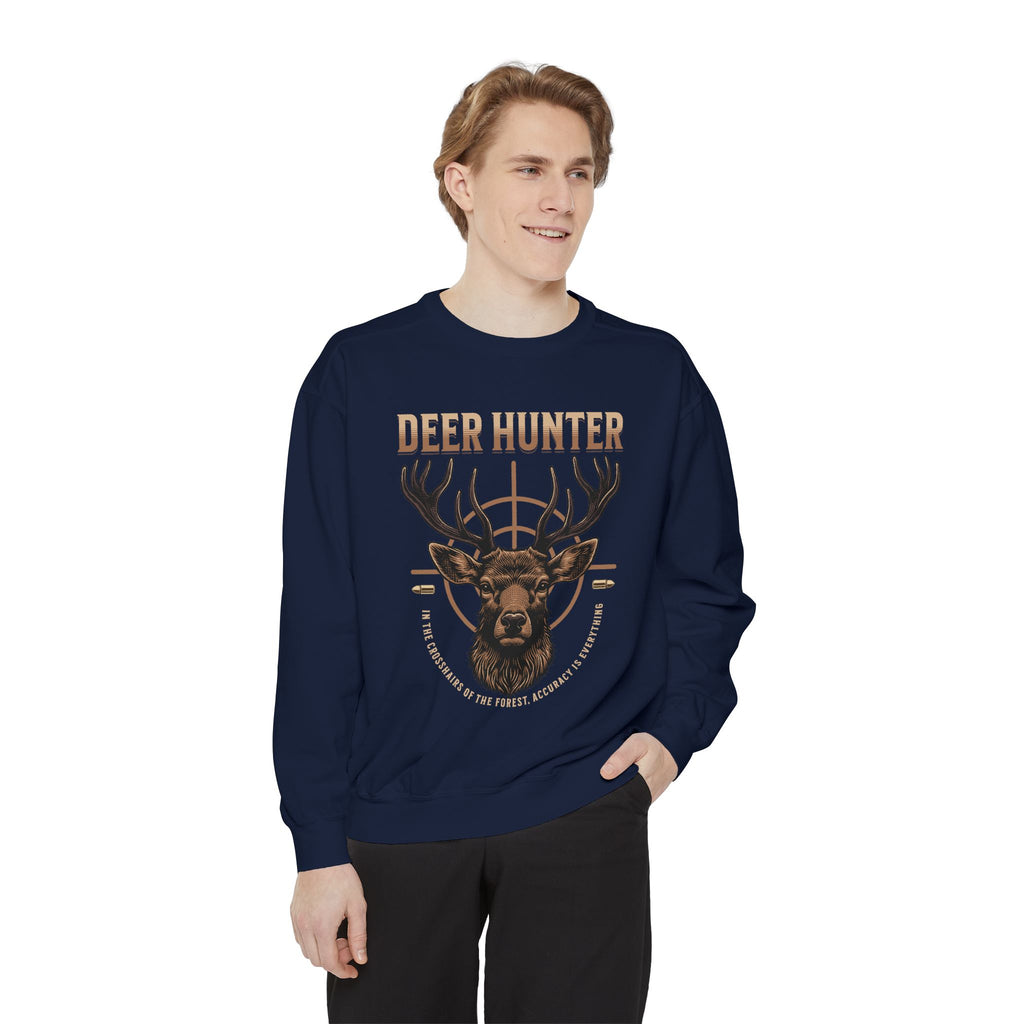 Deer Hunter with Bullets Crewneck