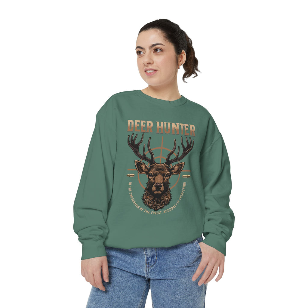 Deer Hunter with Bullets Crewneck