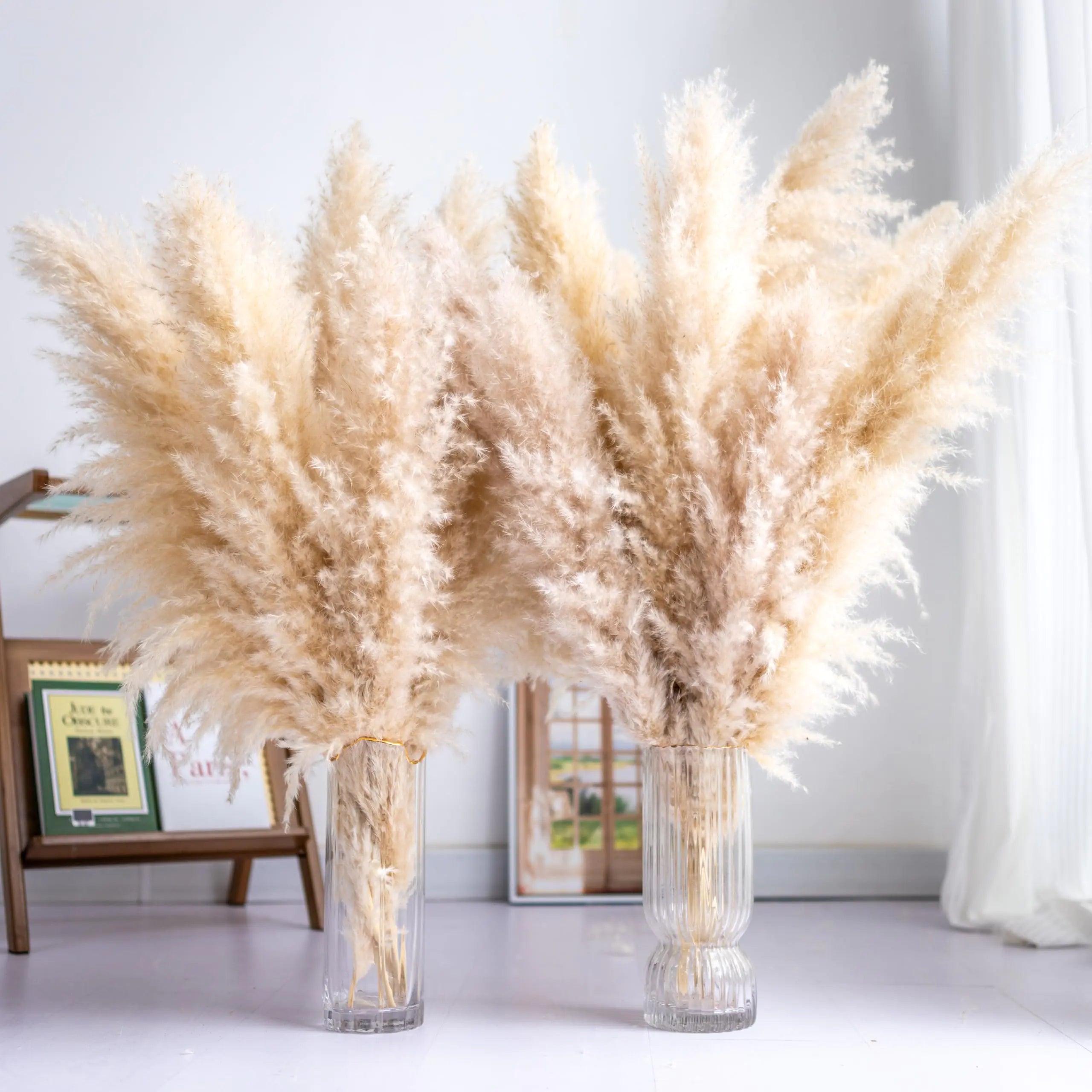 Tall Pampas Grass Boho Decor (10pcs)